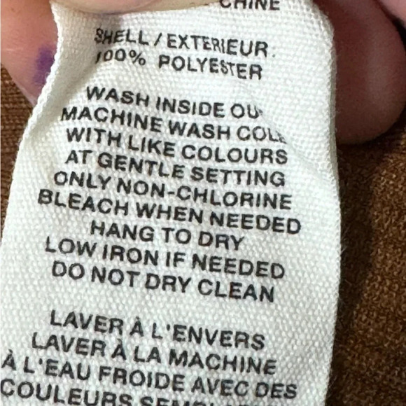 Rich Brown Corduroy Unlined Jacket Size XS by Avec Les Filles - Picture 6 of 6